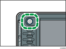 Ilustración de la tecla Inicio