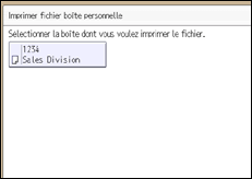 Illustration de l'écran du panneau de commande