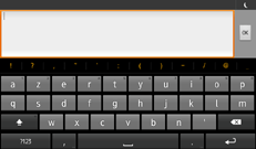 Illustration de l'écran du panneau de commande