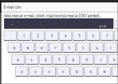 A kezelőpanel ismertetése