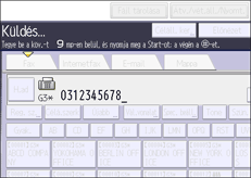 A kezelőpanel ismertetése