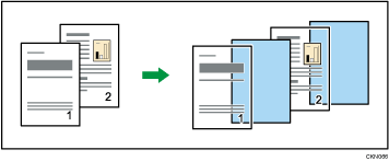 Illustratie van Tussenblad