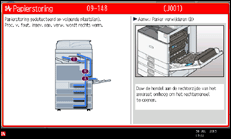 Schermafbeelding bedieningspaneel