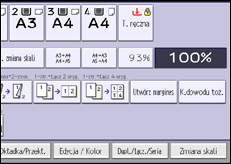 Ilustracja ekranu panela operacyjnego