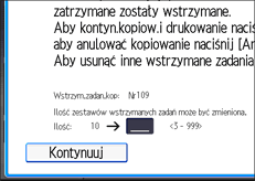 Ilustracja ekranu panela operacyjnego