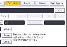 Ilustracja ekranu panela operacyjnego