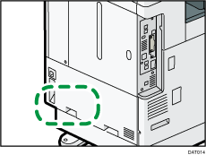 Ilustração da unidade principal