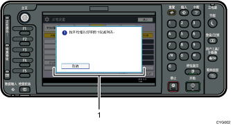 已编号的控制面板插图