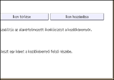 A kezelőpanel ismertetése