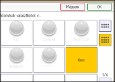 A kezelőpanel ismertetése