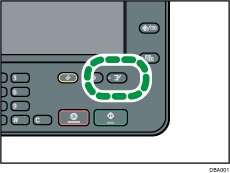 Illustratie van de knop Onderbreken