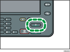 Illustratie toets Testafdruk