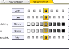 Schermafbeelding bedieningspaneel
