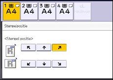 Schermafbeelding bedieningspaneel