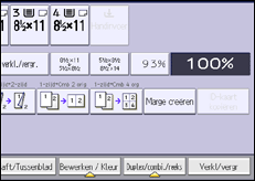 Schermafbeelding bedieningspaneel