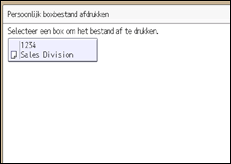 Schermafbeelding bedieningspaneel