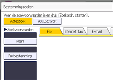 Schermafbeelding bedieningspaneel