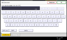 Schermafbeelding bedieningspaneel