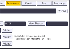 Schermafbeelding bedieningspaneel