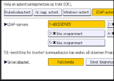 Illustrasjon av brukerpanel