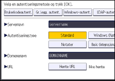 Illustrasjon av brukerpanel