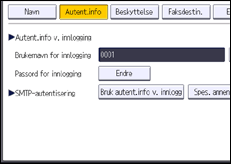 Illustrasjon av brukerpanel