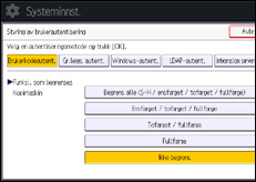 Illustrasjon av brukerpanel