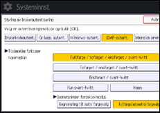 Illustrasjon av brukerpanel