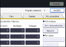 Illustrasjon av brukerpanel