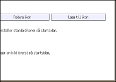 Bild av användarpanelens skärm