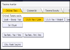 İşlem paneli ekran çizimi