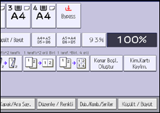 İşlem paneli ekran çizimi