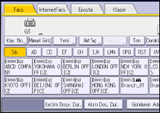 İşlem paneli ekran çizimi