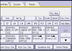İşlem paneli ekran çizimi