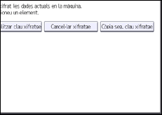 Il·lustració de pantalla del panell d'operacions