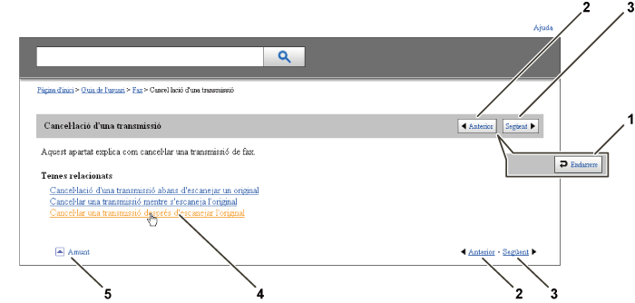 Navegació de pantalles