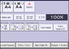 Il·lustració de pantalla del panell d'operacions