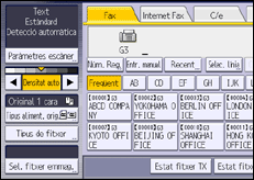 Il·lustració de pantalla del panell d'operacions