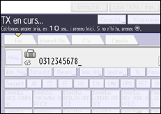 Il·lustració de pantalla del panell d'operacions