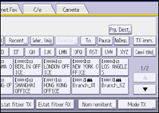 Il·lustració de pantalla del panell d'operacions