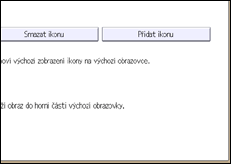 Ilustrace displeje ovládacího panelu