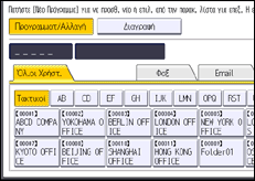 Εικόνα οθόνης πίνακα χειρισμού