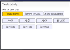 Ilustración de la pantalla panel de mandos