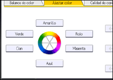 Ilustración de la pantalla panel de mandos