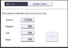 Ilustración de la pantalla panel de mandos