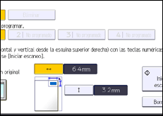 Ilustración de la pantalla panel de mandos