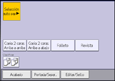 Ilustración de la pantalla panel de mandos