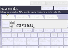 Ilustración de la pantalla panel de mandos