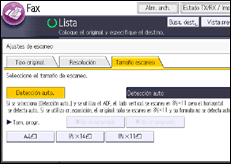 Ilustración de la pantalla panel de mandos