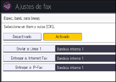 Ilustración de la pantalla panel de mandos